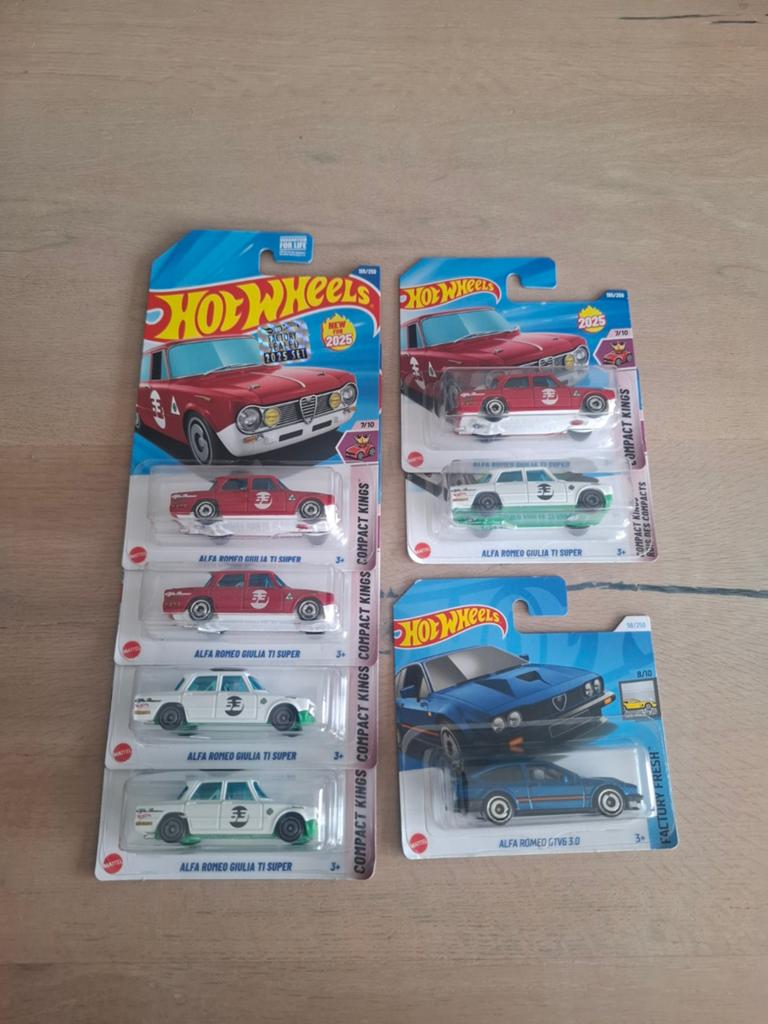 Hot Wheels Alfa Romeo mainlines, Ophalen of Verzenden, Nieuw, Auto