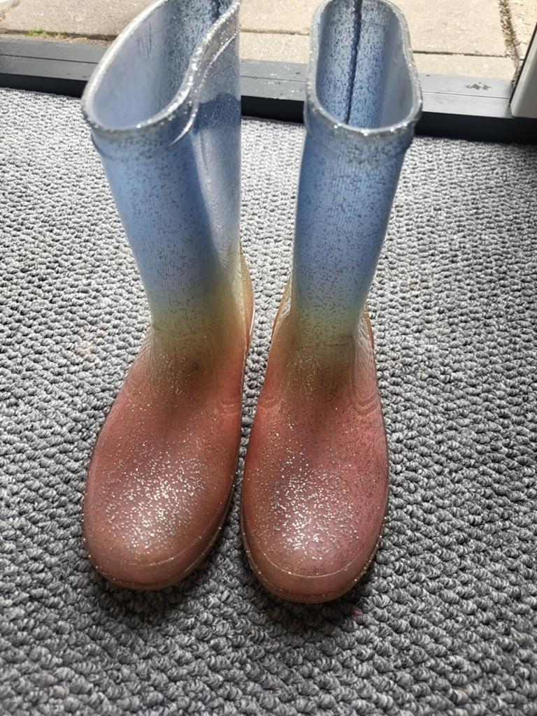 Regenlaarzen maat 34 gratis afhalen, Ophalen of Verzenden, Gebruikt, Jongen of Meisje