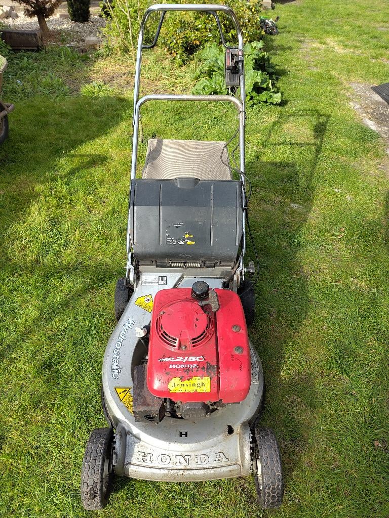 Grasmaaier honda, Tuin en Terras, Ophalen, Gebruikt, Benzine-grasmaaier