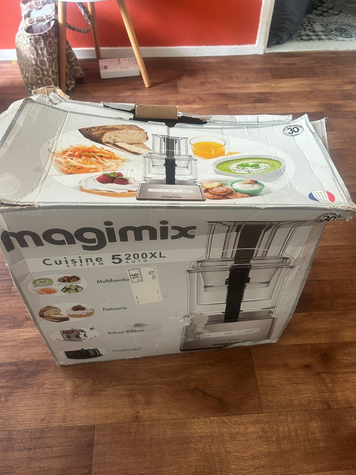 Magimix 5200 XL mixer., Witgoed en Apparatuur, Ophalen of Verzenden, Gebruikt, 3 snelheden of meer