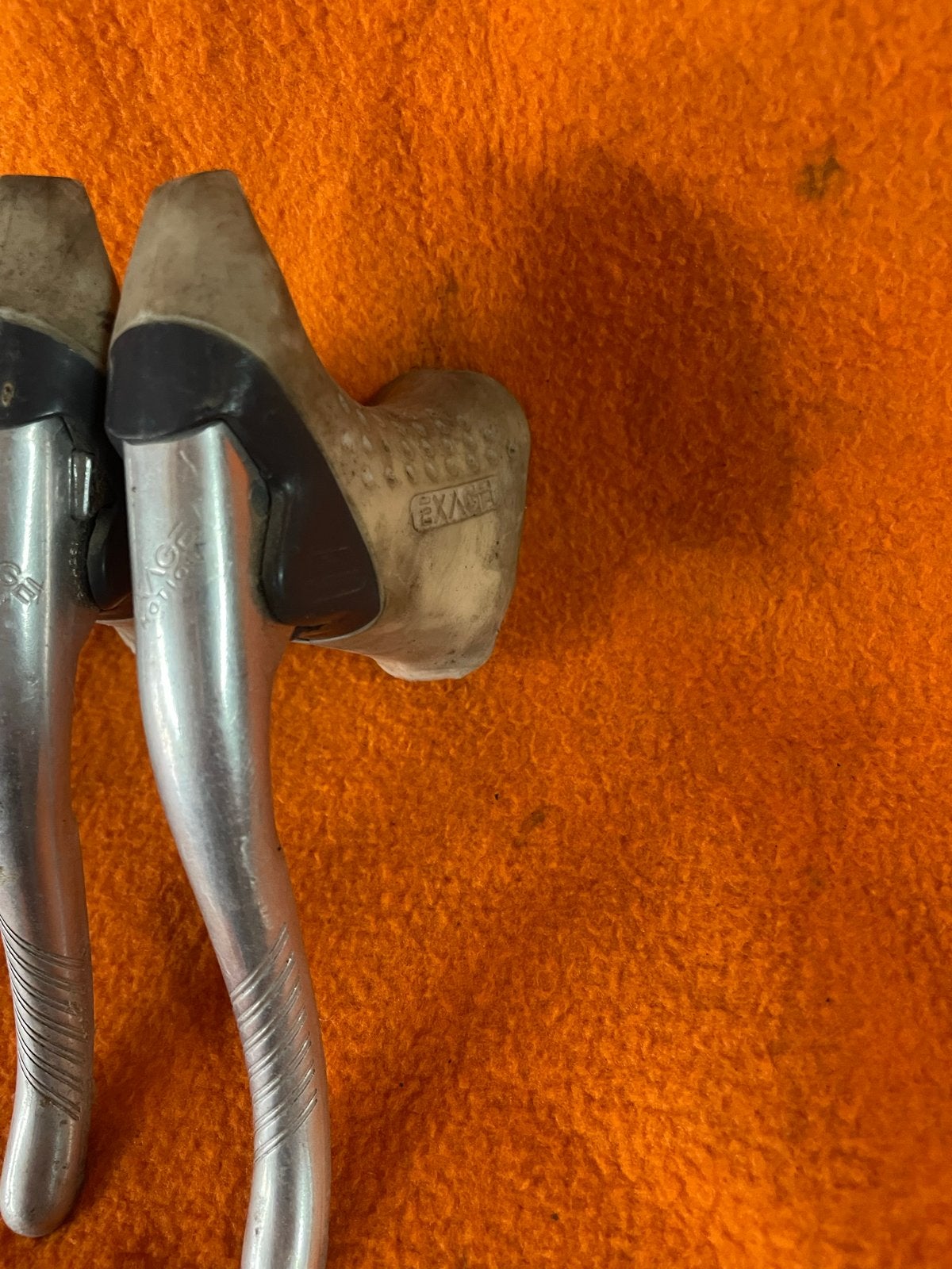 Vintage Shimano Exage remgrepen voor racefiets, Remmen, Gebruikt, Verzenden, Aluminium