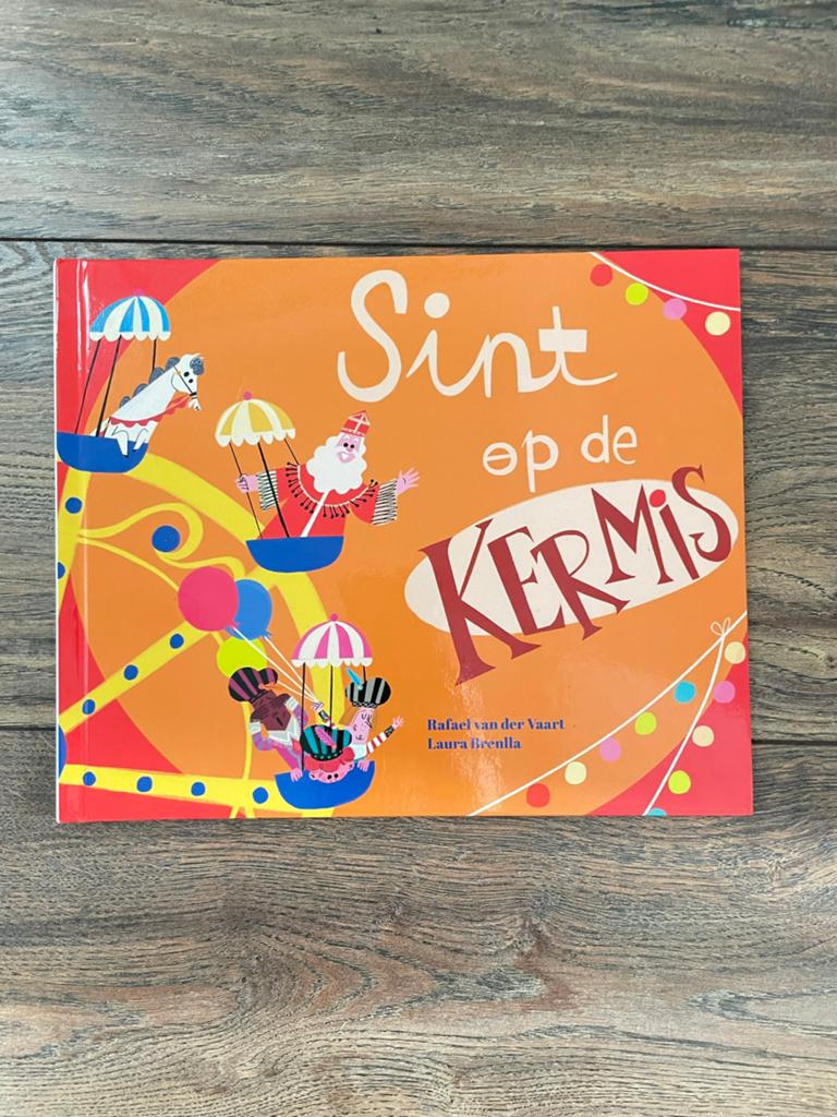 Boek: Rafaël van der Vaart - Sint op de Kermis., Boeken, Kinderboeken | Kleuters, Ophalen of Verzenden, Zo goed als nieuw, Jongen of Meisje