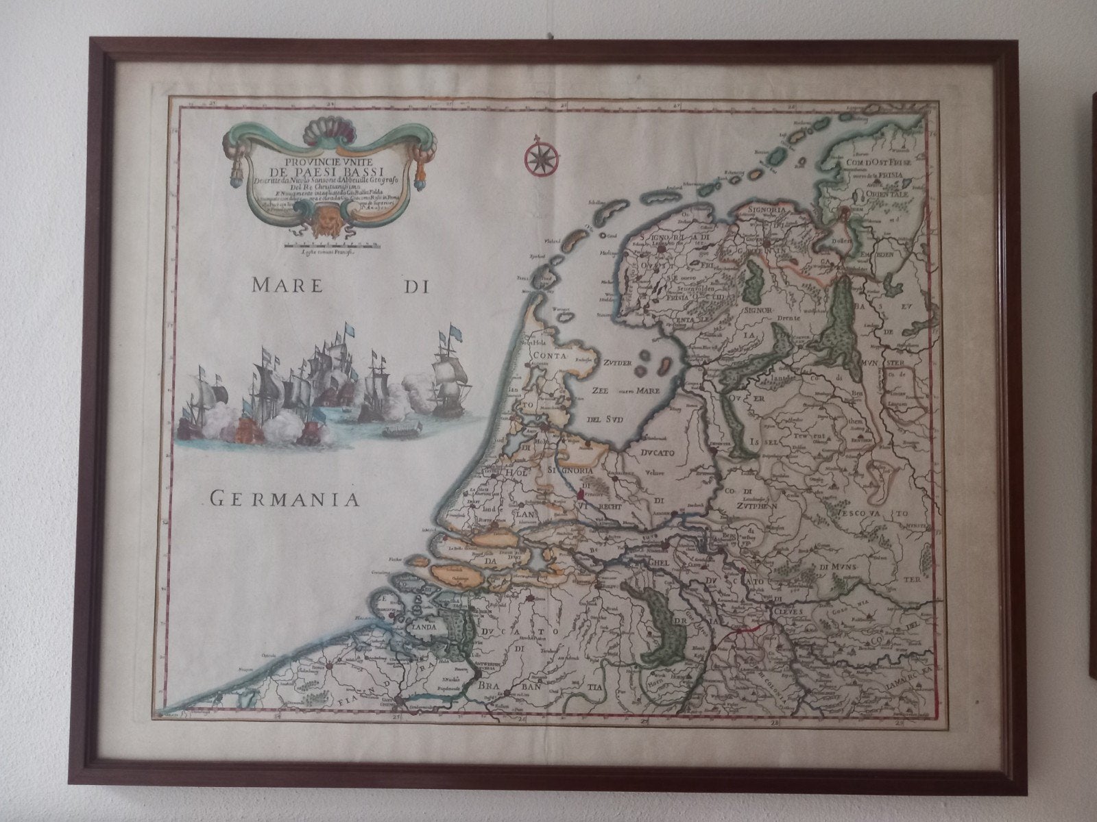 antieke landkaart, Ophalen of Verzenden, Gelezen, 1800 tot 2000, Landkaart
