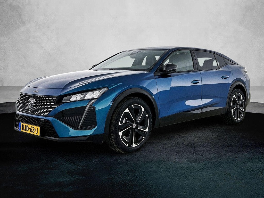 Peugeot 408 1.2 Hybrid Allure 145pk Automaat | Navigatie | A, Auto's, Peugeot, Automaat, 145 pk, Gebruikt, 1199 cc
