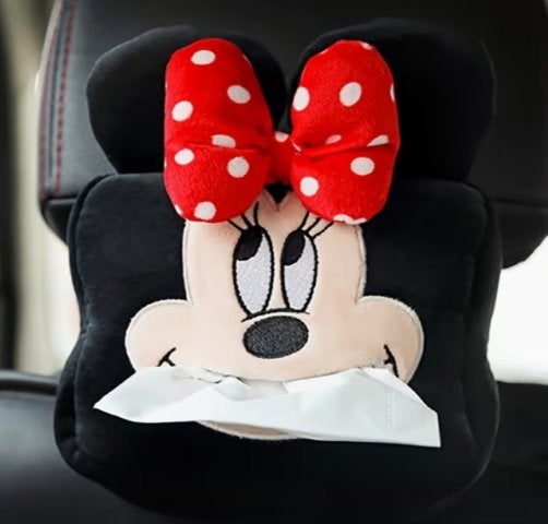 Tissuehouder Minnie Mouse voor autostoel, Ophalen of Verzenden, Nieuw