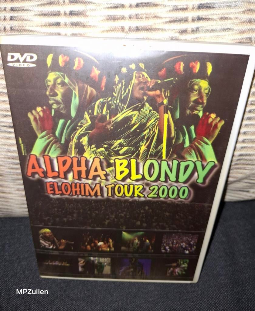 Alpha Blondy  .. Elohim Tour 2000, Alle leeftijden, Ophalen of Verzenden, Zo goed als nieuw, Muziek en Concerten