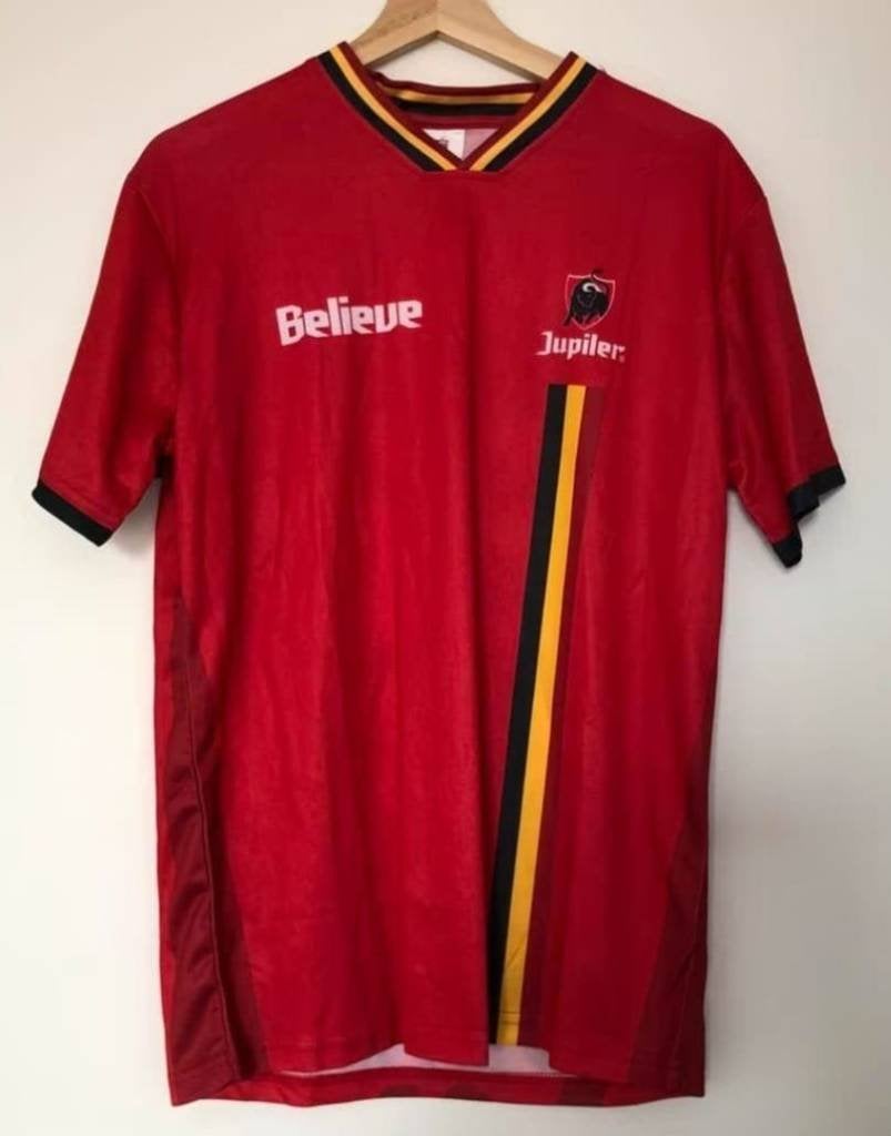 Jupiler 'Believe' Voetbalshirt - Maat L België, Ophalen of Verzenden, Zo goed als nieuw, Kleding, Jupiler