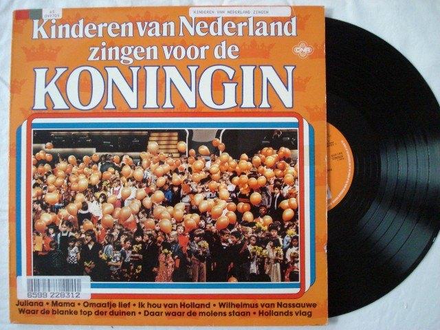Kinderen van Nederland zingen voor de Koningin, Cd's en Dvd's, Vinyl | Overige Vinyl, Ophalen of Verzenden, Gebruikt, 12 inch