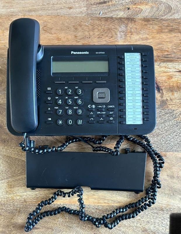 ➡️ Panasonic KX-DT543 Digital Zwart KXDT543 DT543, Telecommunicatie, Vaste telefoons | Niet Draadloos, Ophalen of Verzenden, Refurbished