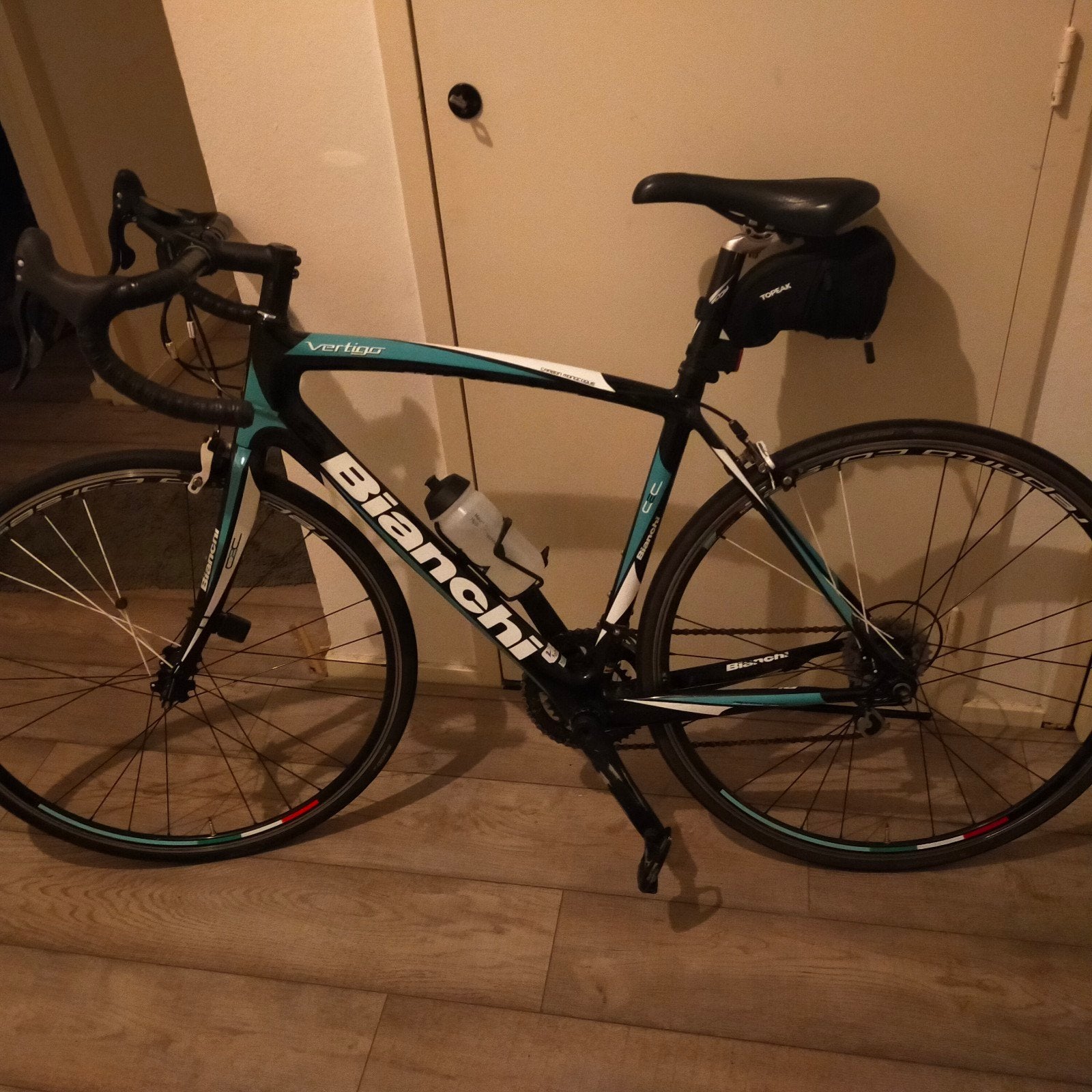 Bianchi Vertigo racefiets, Fietsen en Brommers, 28 inch, Carbon, 10 tot 15 versnellingen, 49 tot 53 cm