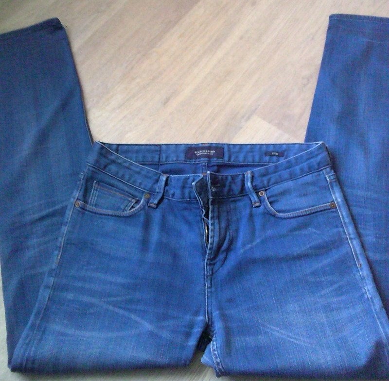 SCOTCH & SODA Tye ZGAN spijkerbroek W31 L32, W32 (confectie 46) of kleiner, Gedragen, Scotch & Soda, Verzenden