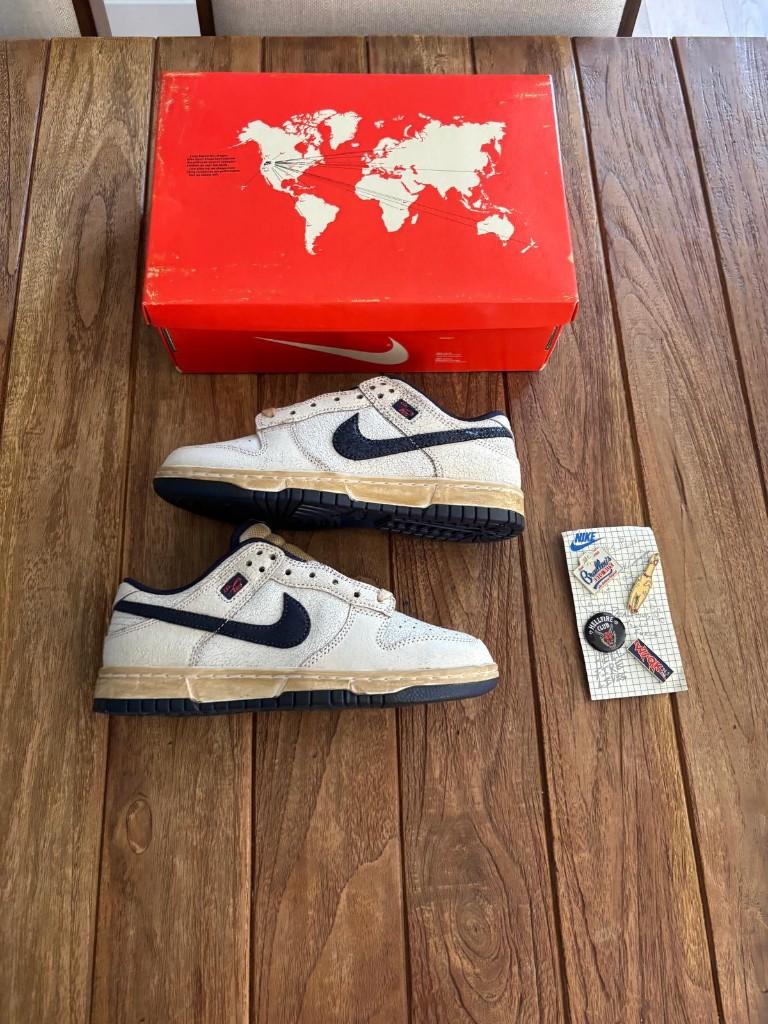 Nike Stranger Things Low Dunk maat 38.5, Ophalen, Overige kleuren, Nike, Nieuw