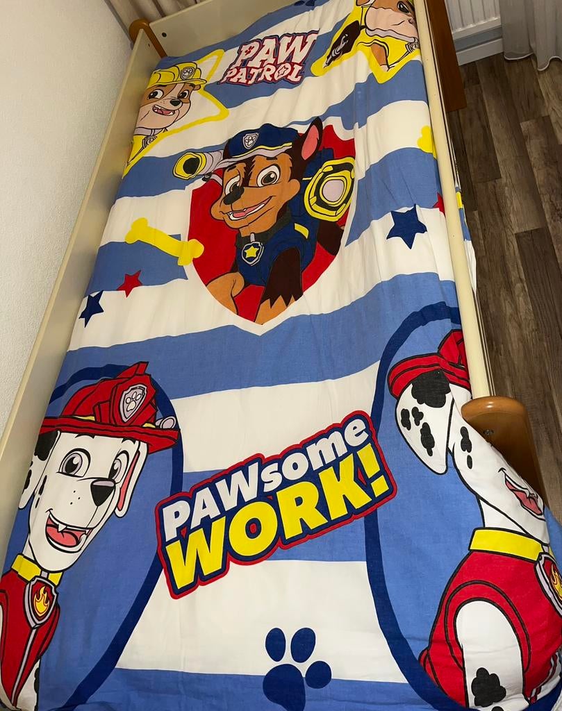 Paw patrol overtrek, Ophalen of Verzenden, Zo goed als nieuw