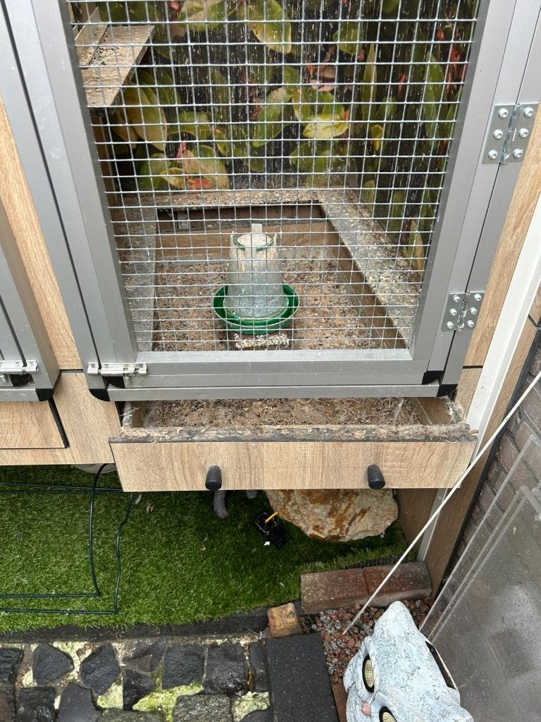 voliere vogelkooi., Dieren en Toebehoren, Ophalen, Gebruikt, Overige materialen, Volière