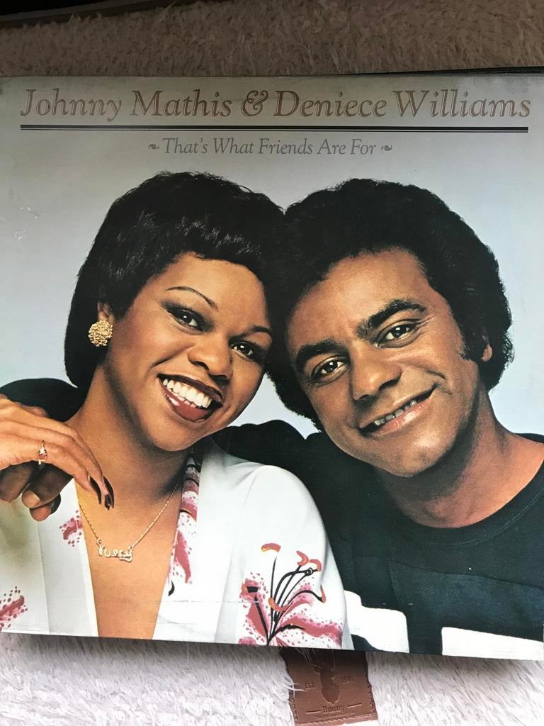 Lp Johnny Mathis and Deniece Williams, Ophalen of Verzenden, Gebruikt