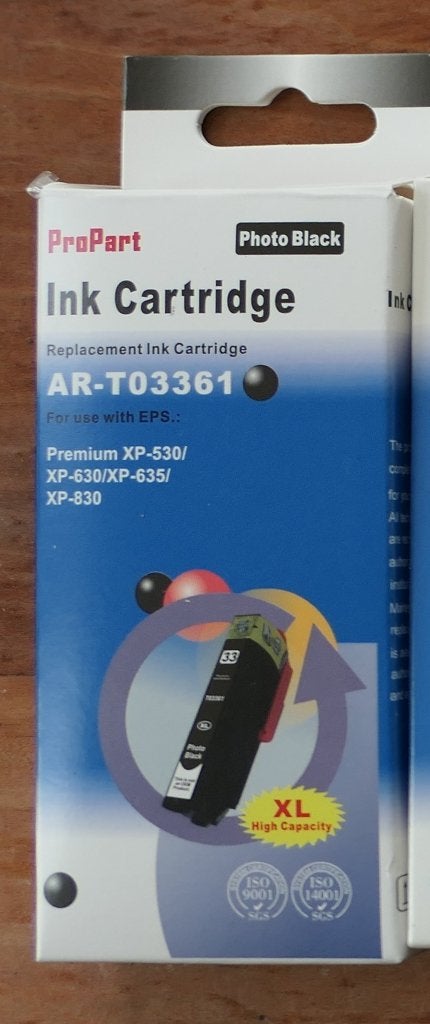 Inktcartridges voor Epson XP-630 XP-530 XP, Computers en Software, Ophalen of Verzenden, Nieuw, Cartridge, Epson
