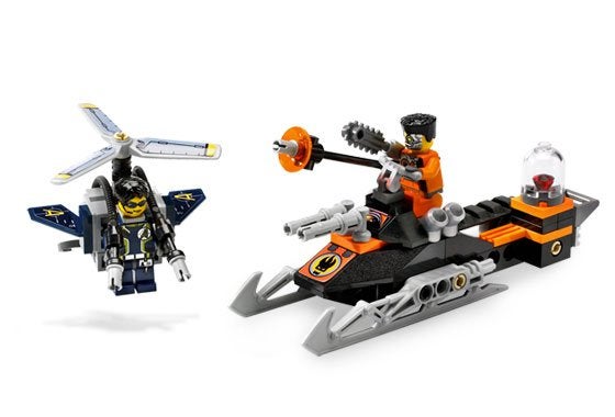 LEGO | Agents Jetpack achtervolging | 8631, Lego, Gebruikt, Overige thema's, Lego