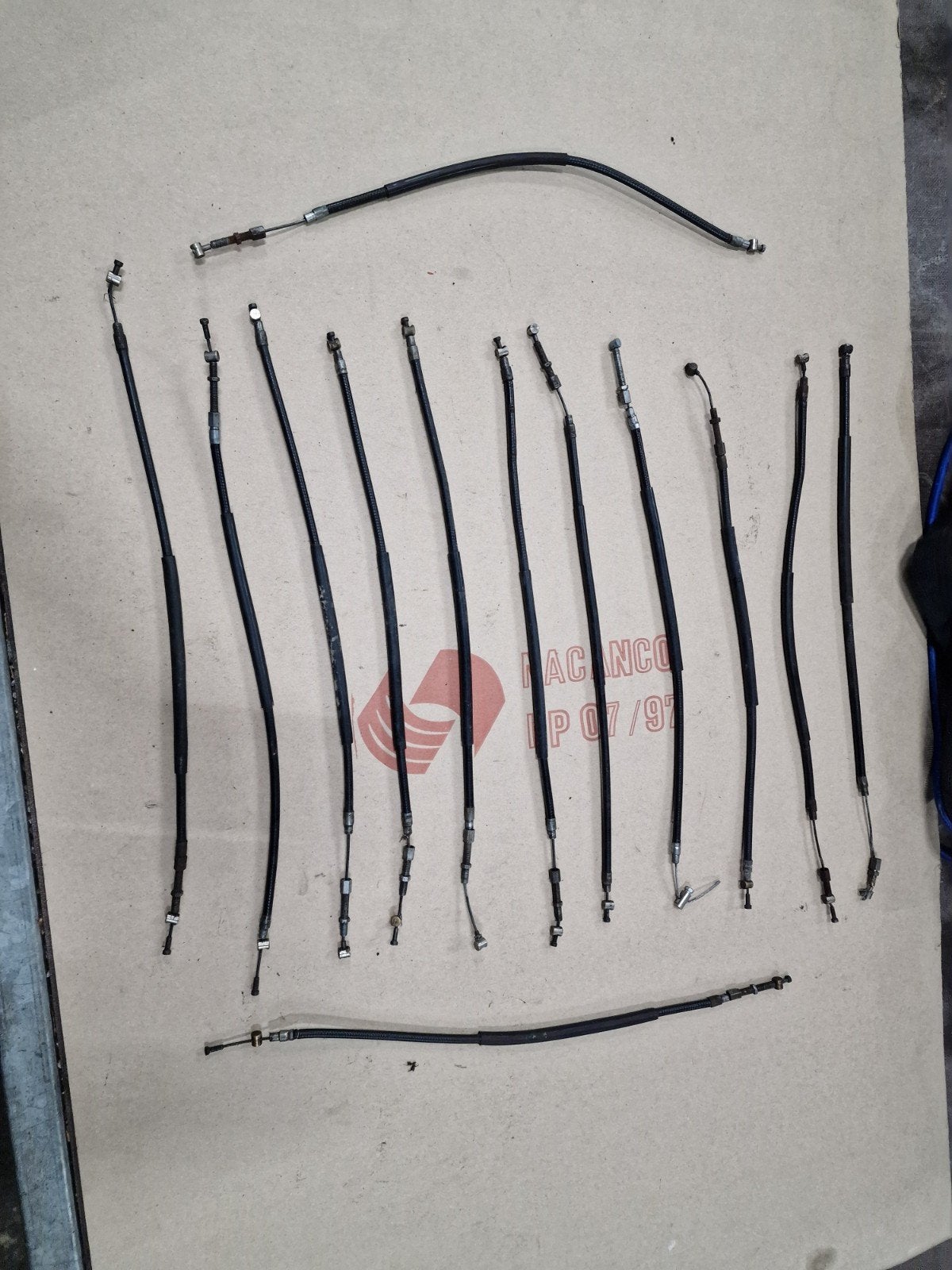 Kreidler originele Remkabels 17 inch, 5 bak. Gebruikt., Verzenden, Gebruikt, Overige typen