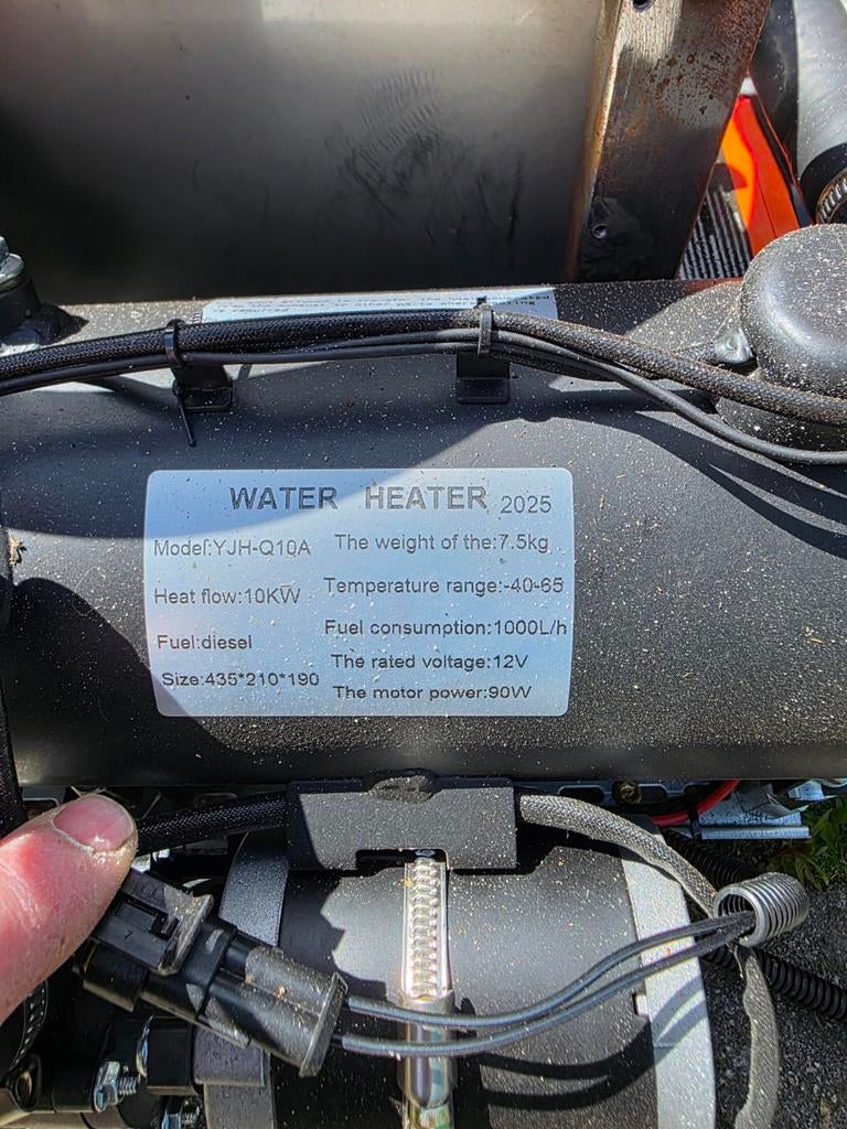 10KW Diesel Water Heater diesel., Ophalen