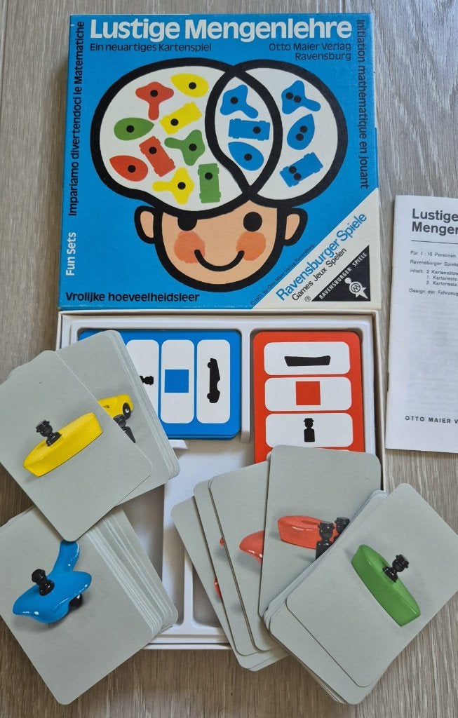 Lustige Mengenlehre / Vrolijke hoeveelheidsleer, Vijf spelers of meer, Ophalen of Verzenden, Zo goed als nieuw, Otto Maier Verlag Ravensburg