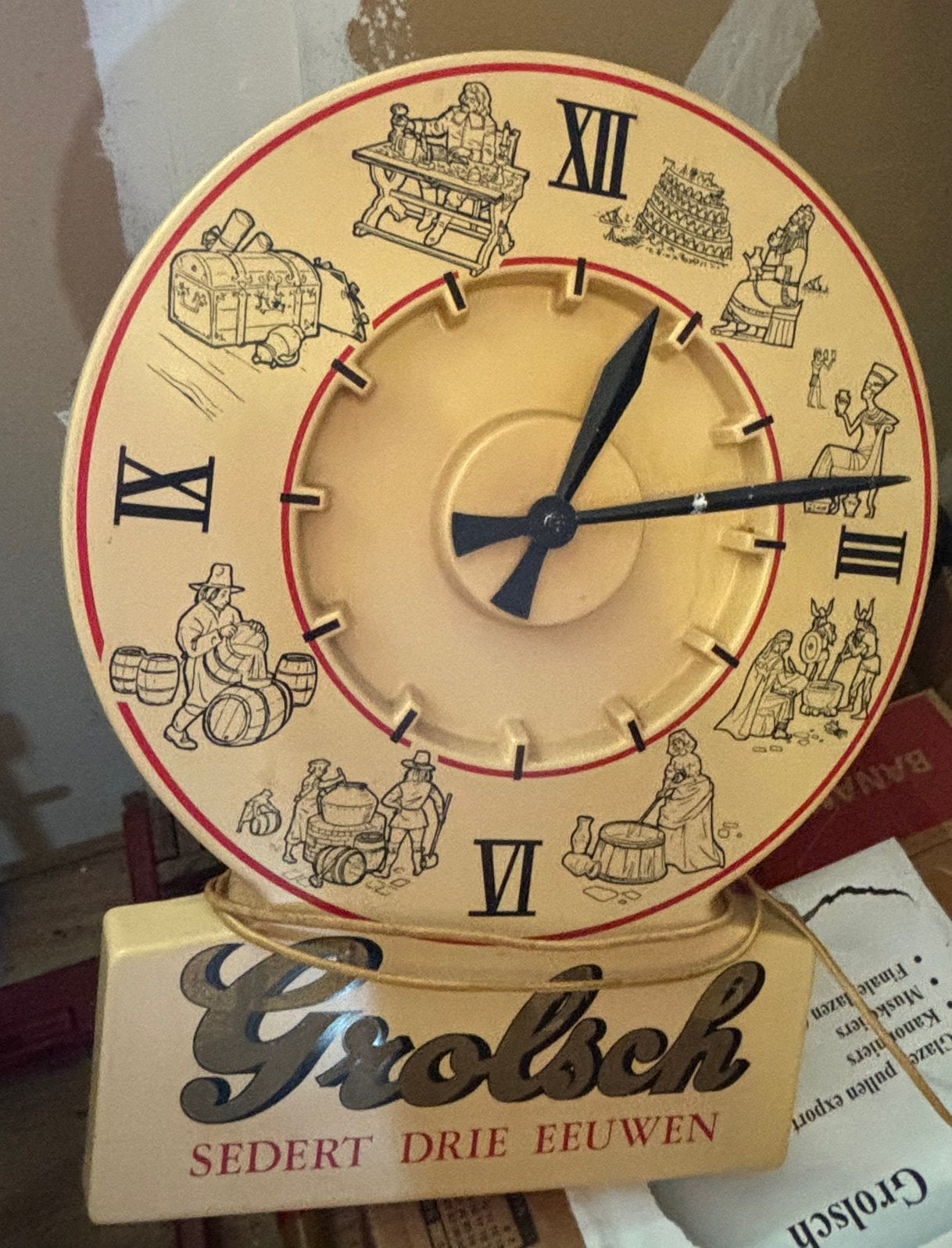 Grolsch oude klok, Ophalen, Gebruikt, Grolsch