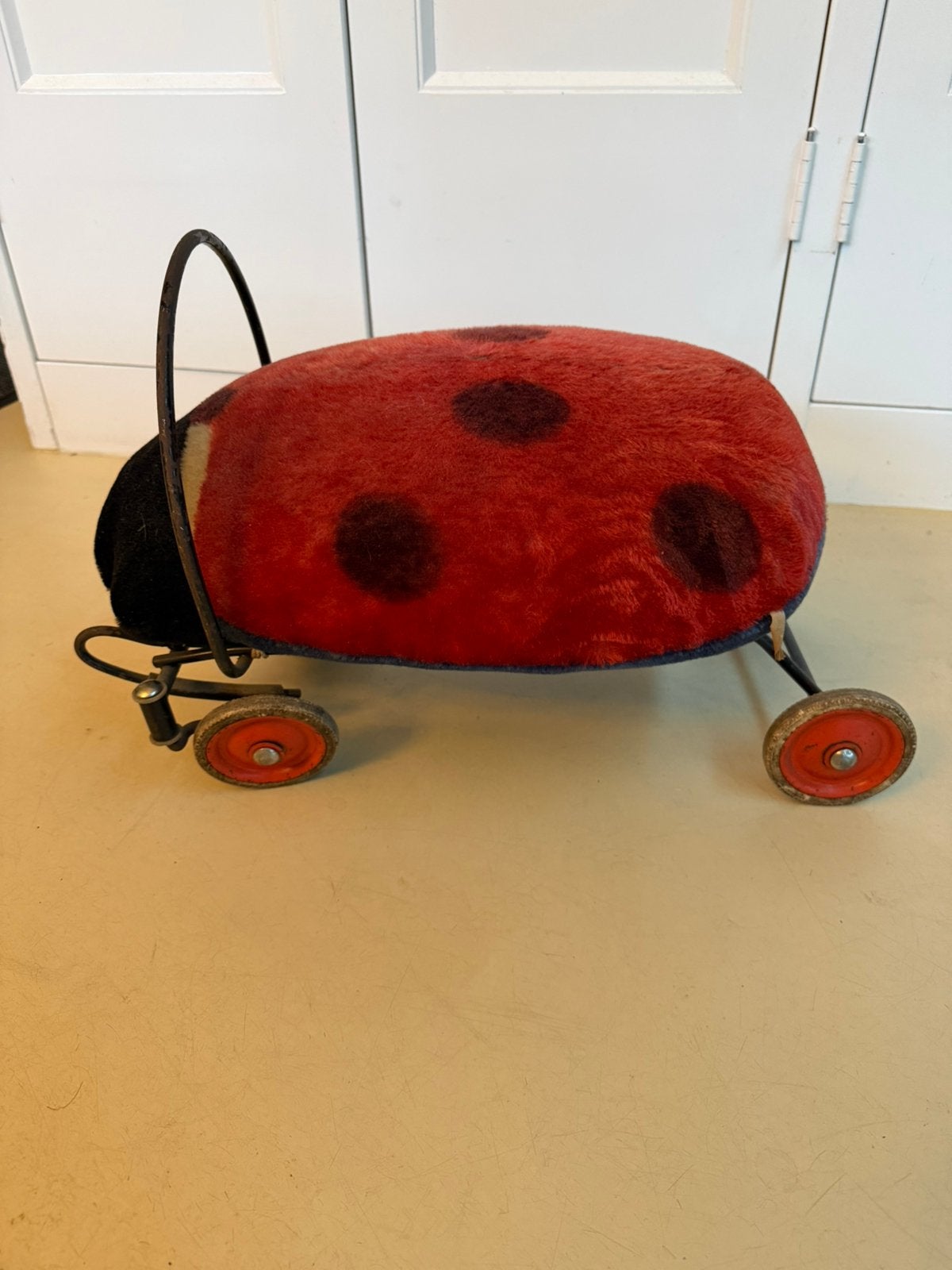 Steiff ladybird zitspeelgoed 1950, Ophalen