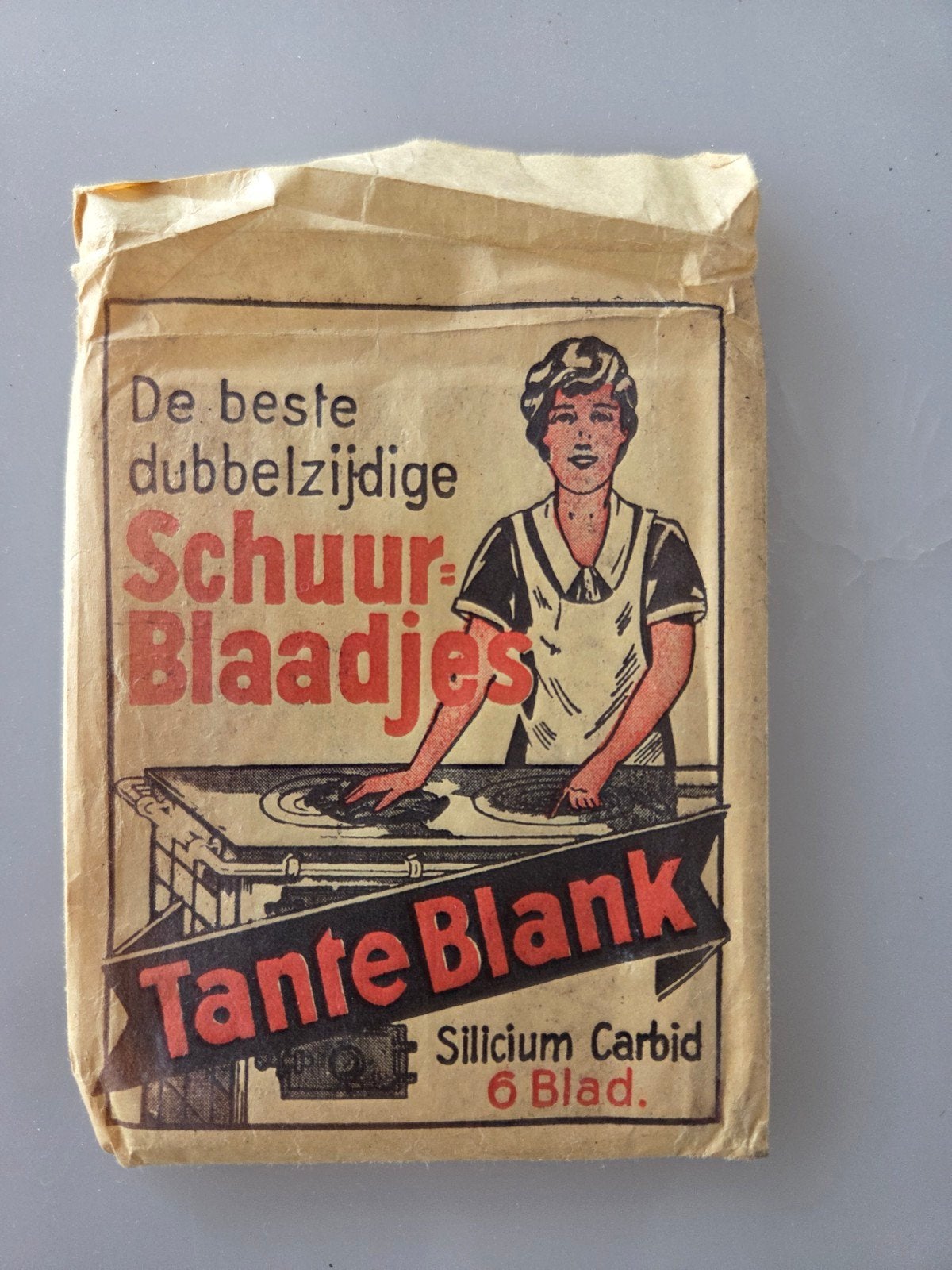 Antieke schuurblaadjes van Tante Blank, Ophalen of Verzenden