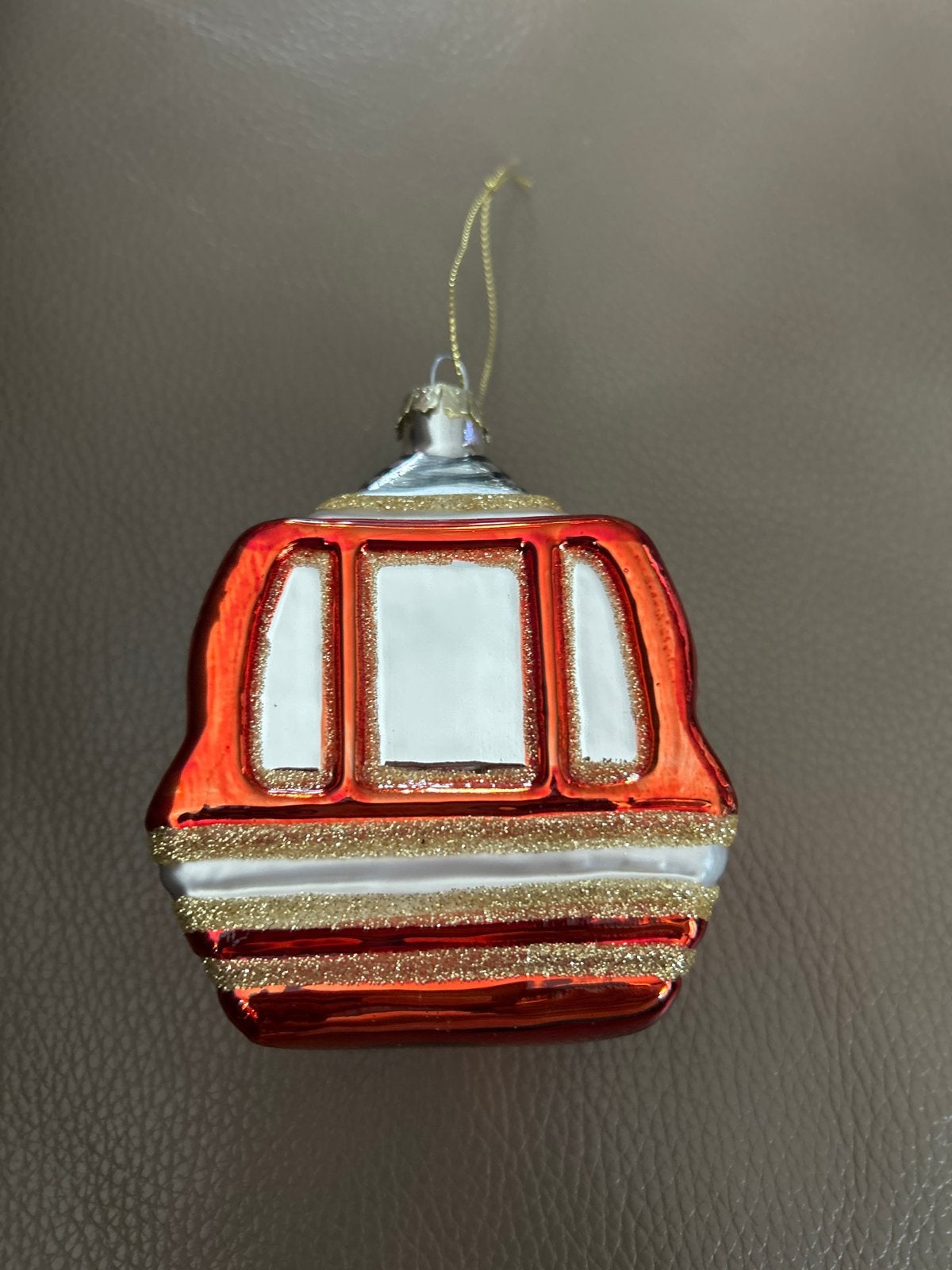 Kerst ornament rode skilift, Diversen, Ophalen of Verzenden, Zo goed als nieuw