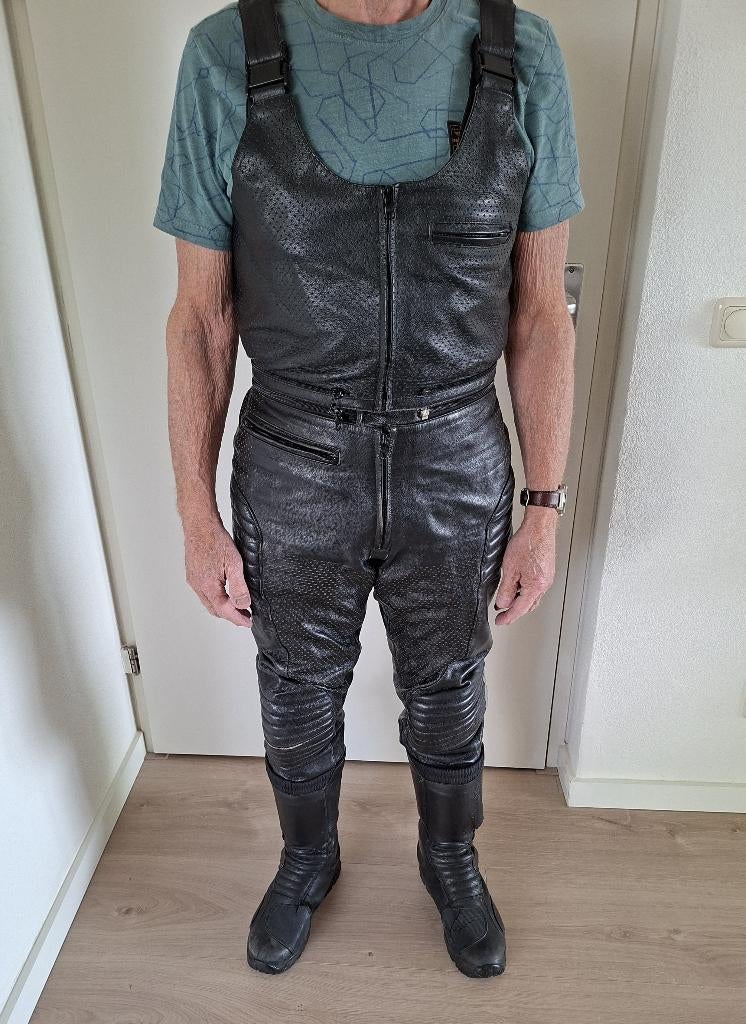 Damen, leren zomerbroek met afritsbaar bovenstuk, Motoren, Kleding | Motorkleding, Ophalen, Damen, Tweedehands, Heren