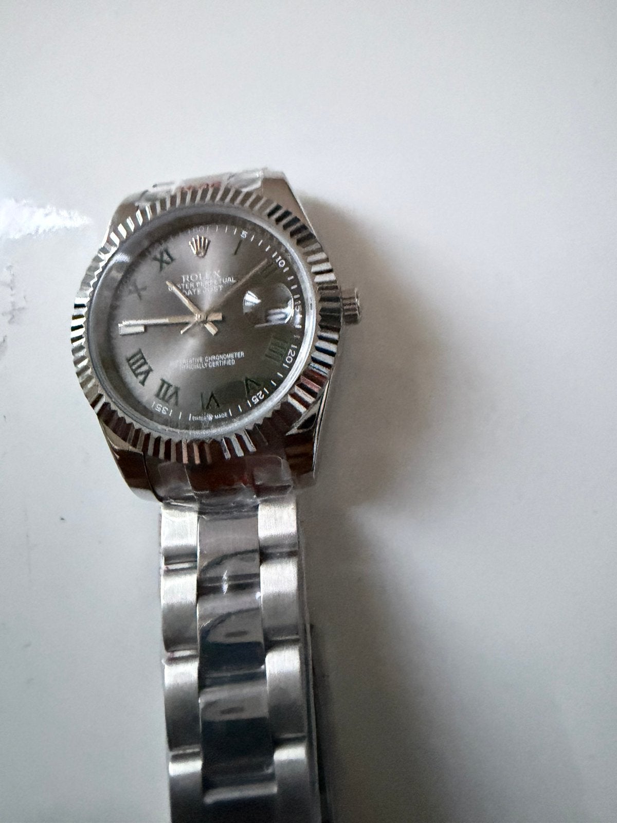 Rolex Wimbledon 41MM Nieuw Ongedragen, Ophalen, Nieuw, Staal, Rolex