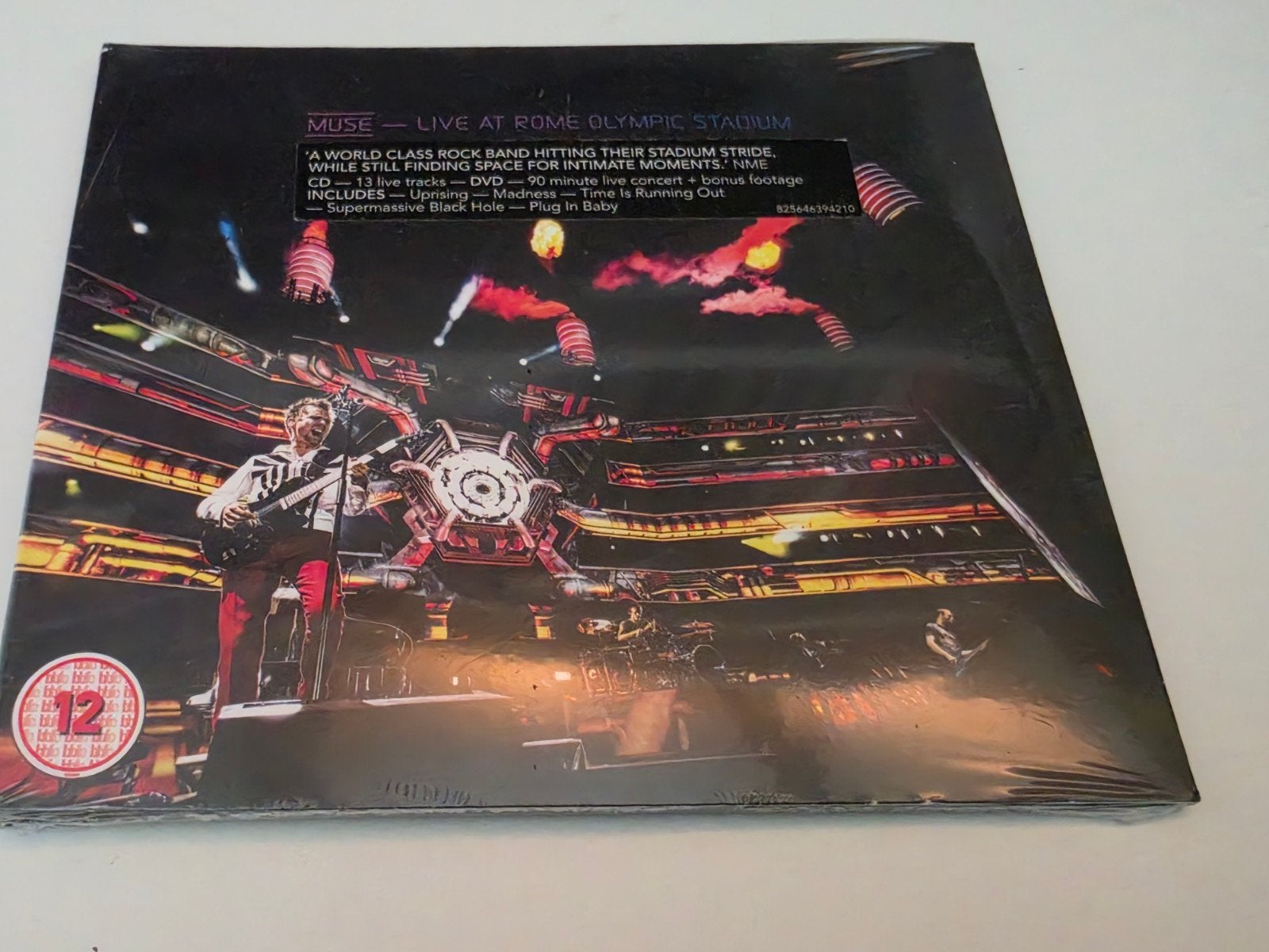 Muse - Live At Rome Olympic Stadium CD+DVD, Ophalen of Verzenden, Nieuw in verpakking, Concert