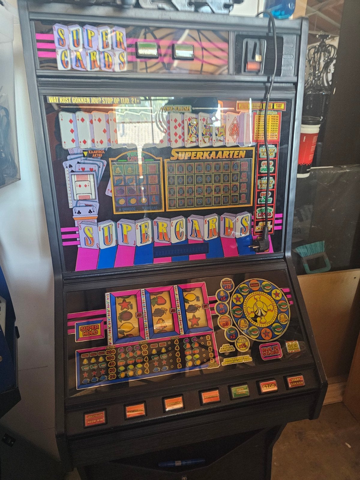 Supercards 88, Verzamelen, Automaten | Gokkasten en Fruitautomaten, Euro, Ophalen of Verzenden, Gebruikt