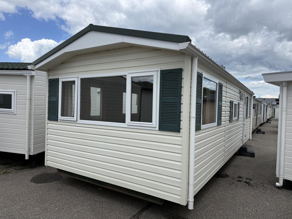 Muller Chalet 9.20 x 3.60 m 2 Slp Winterhard, Caravans en Kamperen, Niet ingevuld, Niet ingevuld, Niet ingevuld