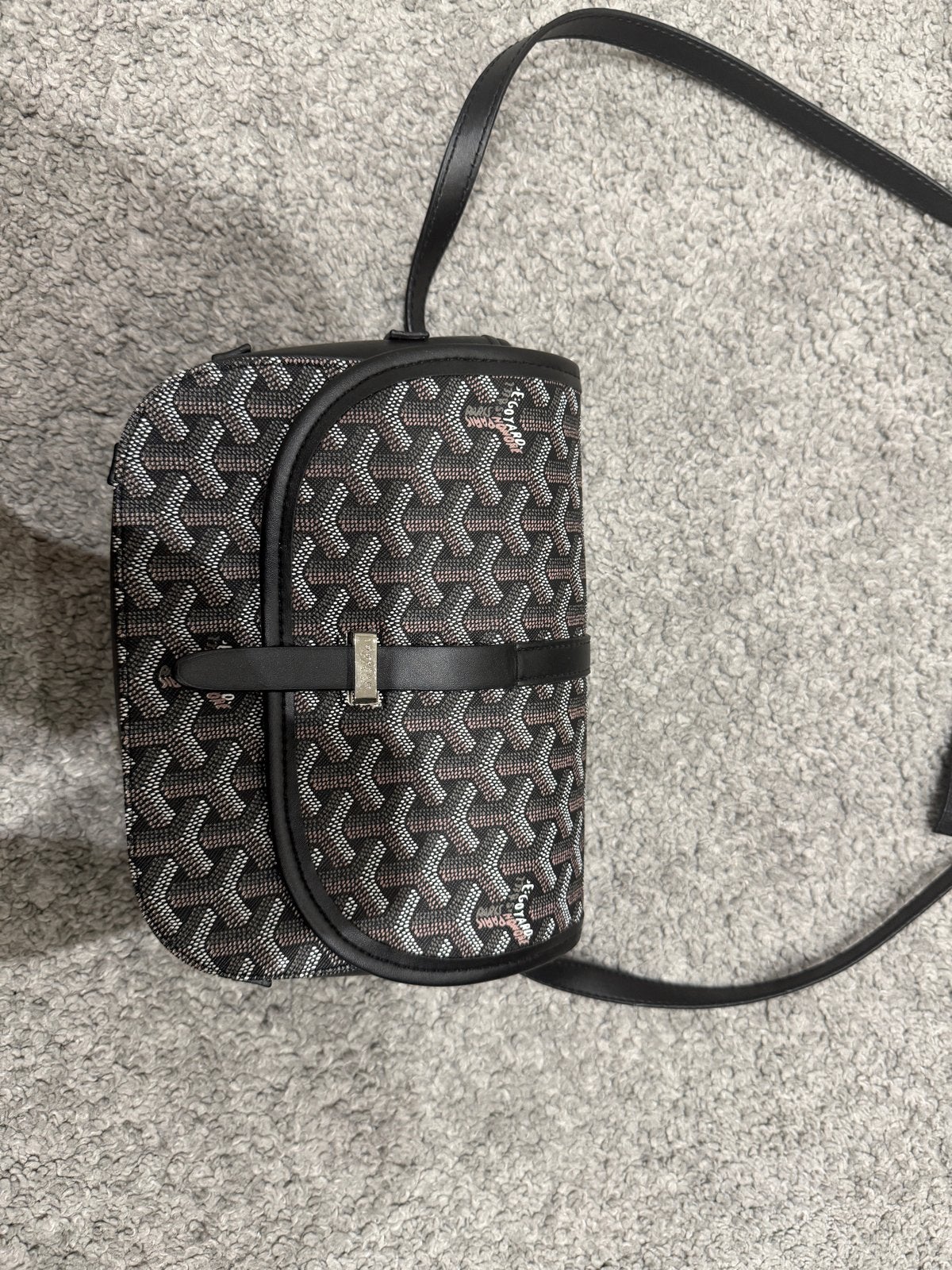Goyard Schoudertas, Ophalen of Verzenden, Zo goed als nieuw, Zwart, Schoudertasje
