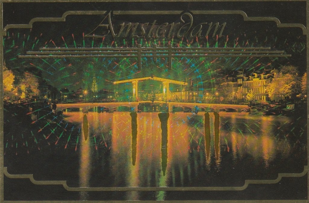 AMSTERDAM Magere Brug Avond, Verzamelen, Verzenden, 1980 tot heden, Ongelopen, Noord-Holland