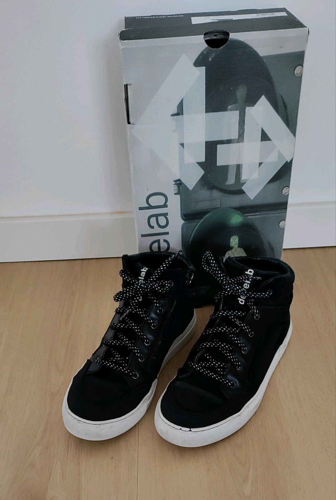 Develab schoenen maat 38 zwart leer., Kinderen en Baby's, Kinderkleding | Schoenen en Sokken, Gebruikt, Develab, Schoenen, Ophalen of Verzenden