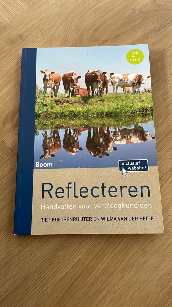Wilma van der Heide - Reflecteren, Boeken, Ophalen, Sociale wetenschap, Wilma van der Heide; Riet Koetsenruijter, Zo goed als nieuw