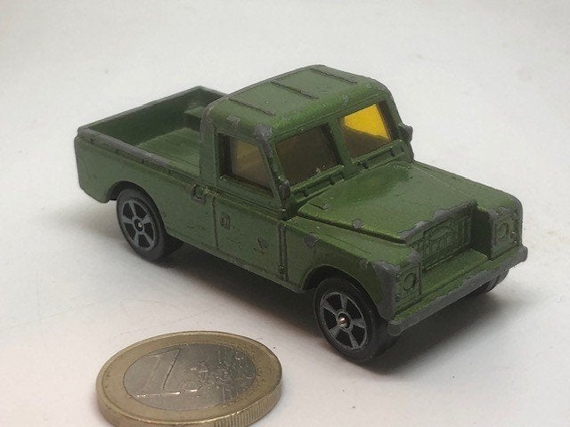 Land-Rover met Open Laadbak Groen, Corgi Juniors, Hobby en Vrije tijd, Modelauto's | Overige schalen, Ophalen of Verzenden, Gebruikt