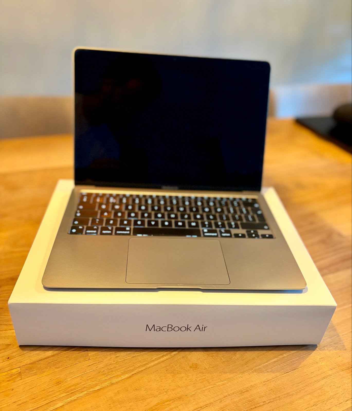 MacBook Air M1 16GB / 256GB Spacegrijs in topstaat!, Ophalen, 256 GB, Qwerty, 13 inch