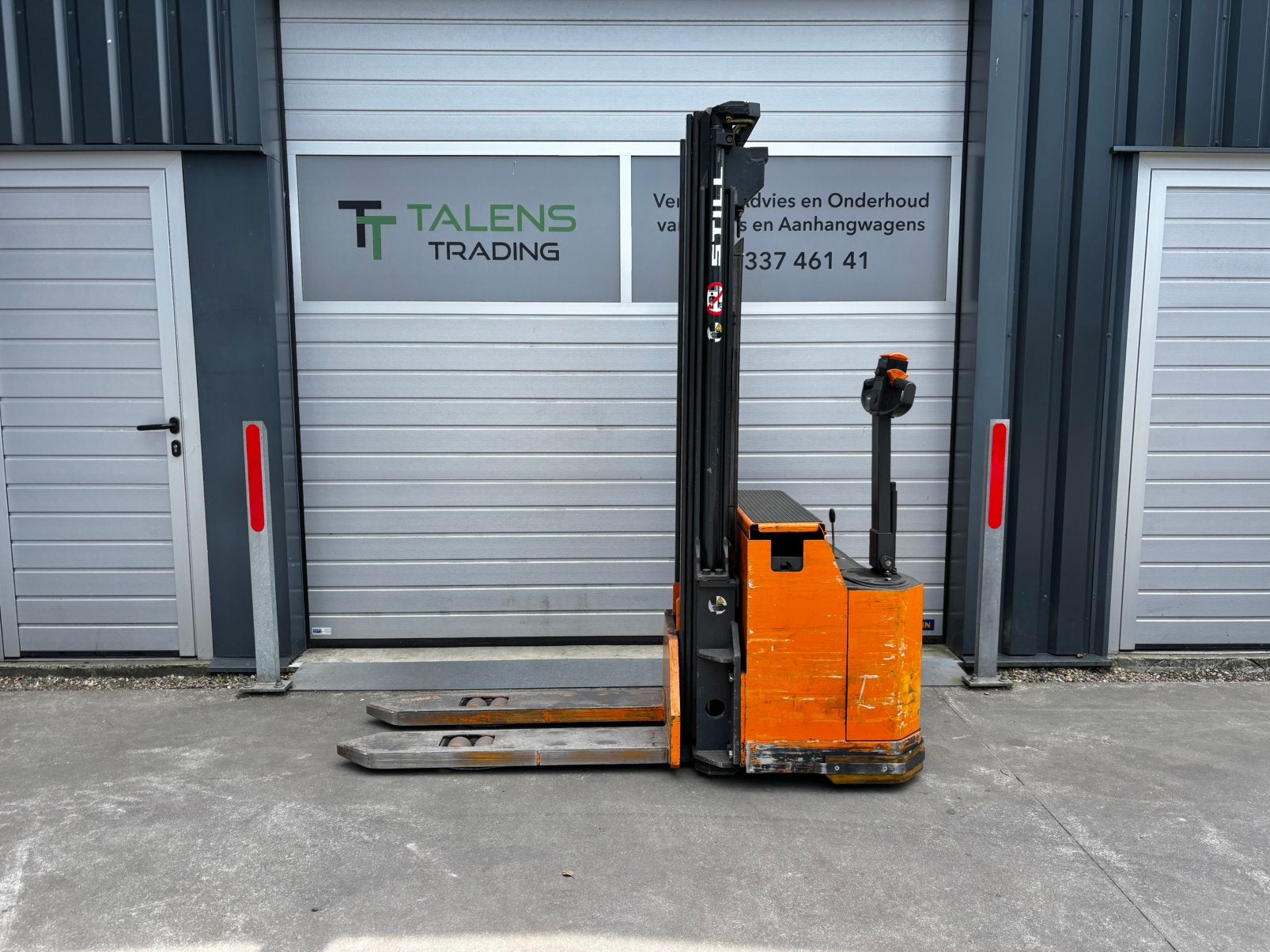 Still EGV 1600 Stapelaar Triplexmast, 1000 tot 2000 kg, Ophalen of Verzenden, Elektrisch, Stapelaar