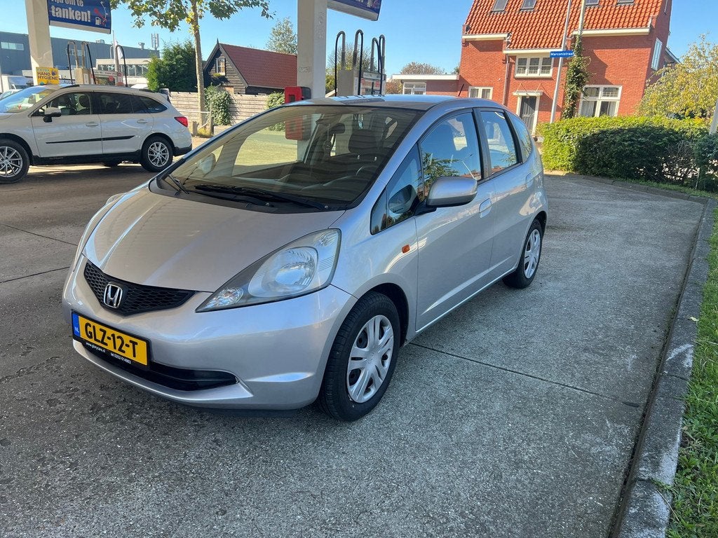 Honda JAZZ 1.2 AIRCO,ELEC.RAMEN ORGINALE KM, Auto's, Honda, Gebruikt, Zwart, 4 cilinders, 1198 cc