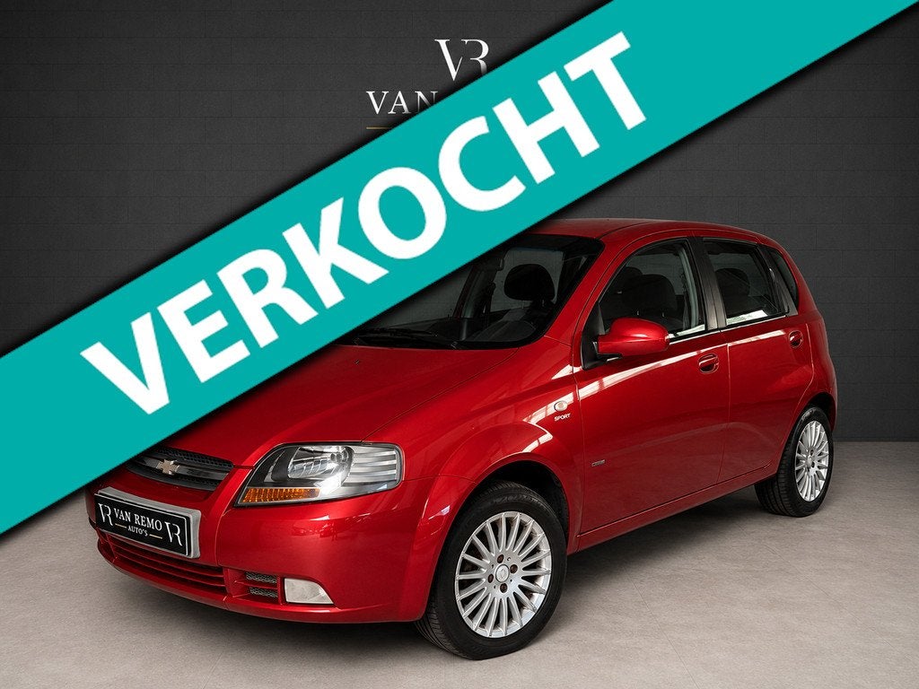 Chevrolet Kalos 1.4-16V Style Automaat|Airco|BT Audio|5-drs|, Auto's, Chevrolet, 94 pk, 4 cilinders, Metallic lak, Bedrijf