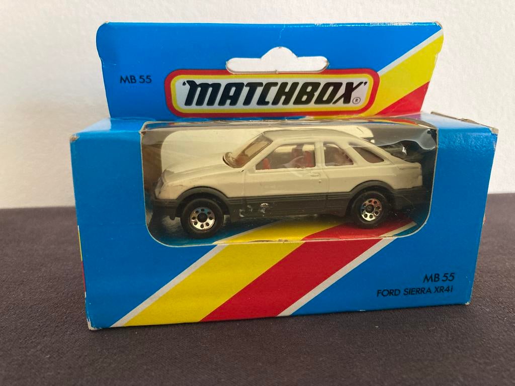 Matchbox Ford Sierra XR4i in Box MB 55, Ophalen, Zo goed als nieuw, Auto, Matchbox