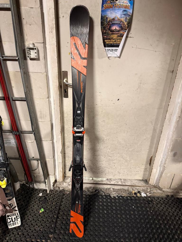K2 iKonic 84 Ti ski's met bindingen, 160 tot 180 cm, Zo goed als nieuw, Carve, Skiën