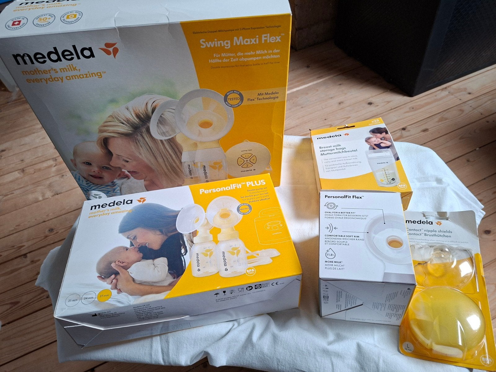 Swing maxi flex Medela, Dubbelzijdig, Medela, Borstkolf, Ophalen of Verzenden