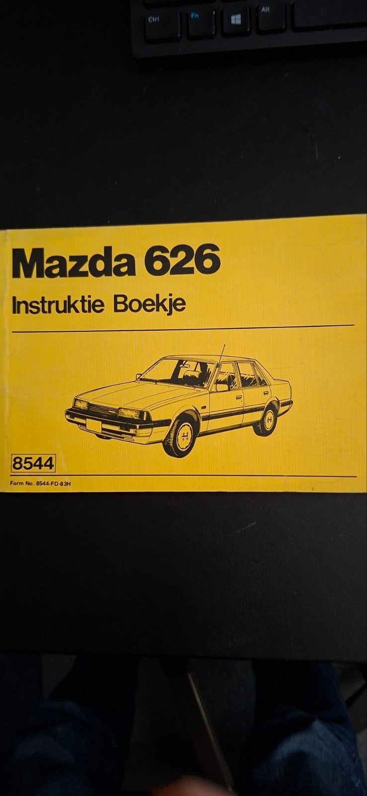 Mazda 626 instruktie boekje, Ophalen of Verzenden