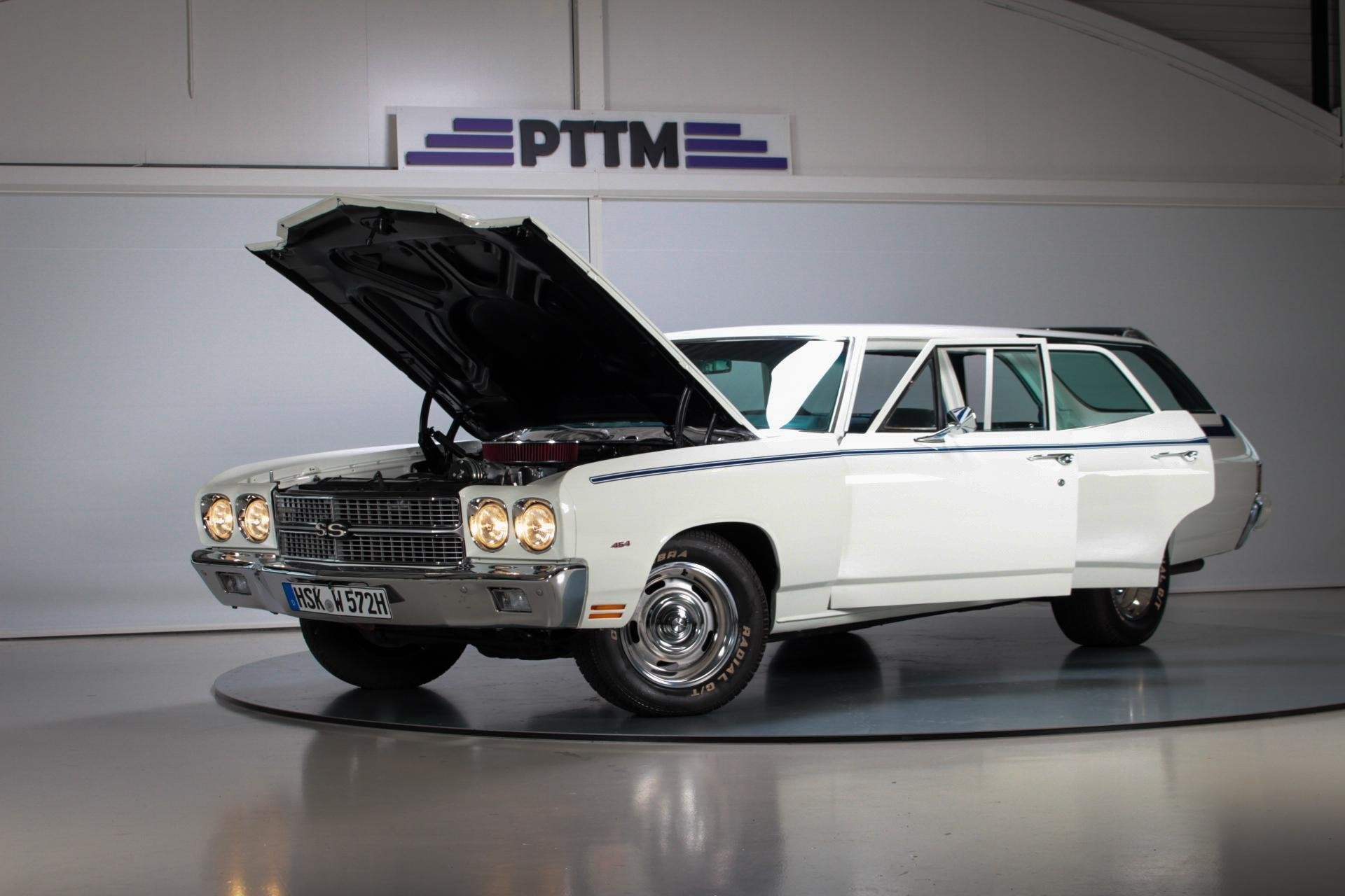 1970 Chevrolet Chevelle SS 454 Station Wagon |8-Seater, Automaat, Achterwielaandrijving, 8 stoelen, Chevrolet
