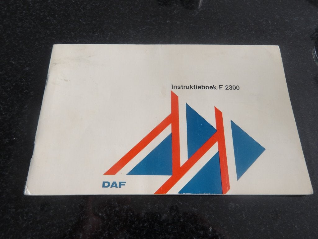 DAF Serie F 2300 - Instructieboekje NL, Verzenden