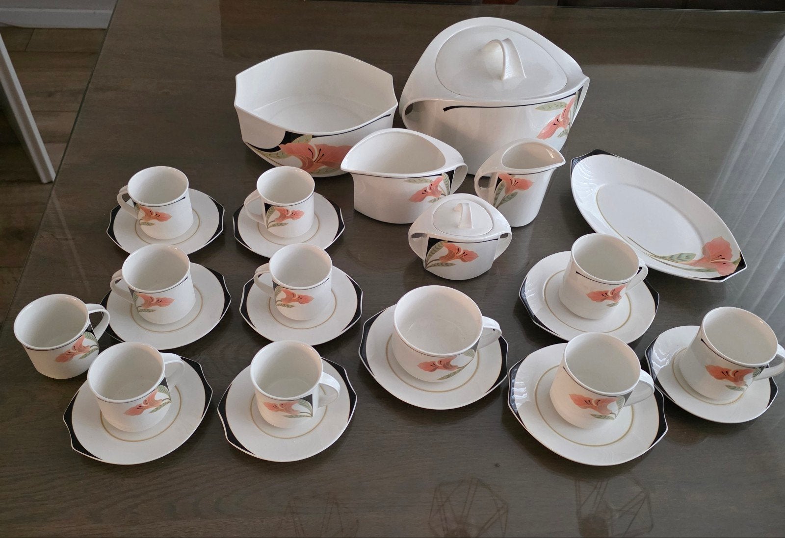 villeroy en boch iris servies deling, Ophalen of Verzenden