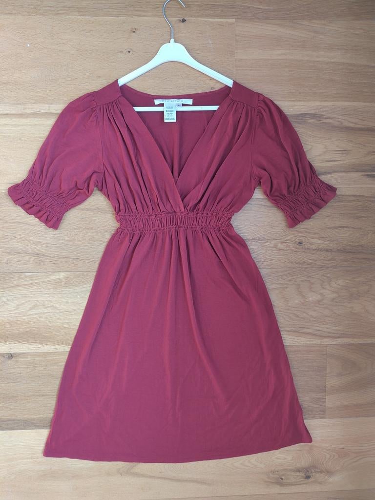 Max Studio bordeauxrode jurk maat S, Kleding | Dames, Maat 38/40 (M), Max studio, Ophalen of Verzenden, Zo goed als nieuw